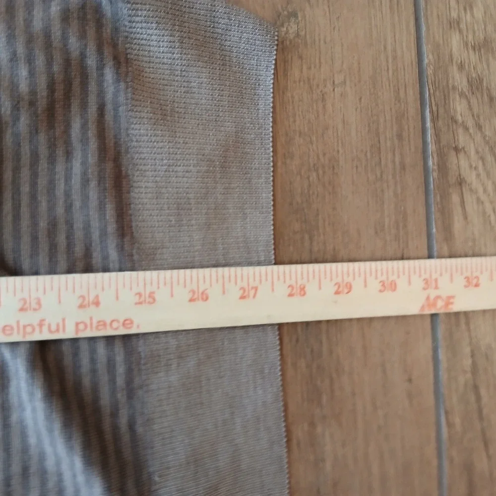 Peter Millar Sweater Mens Extra Large Brown Striped 100% Merino‎ Wool MF15S68